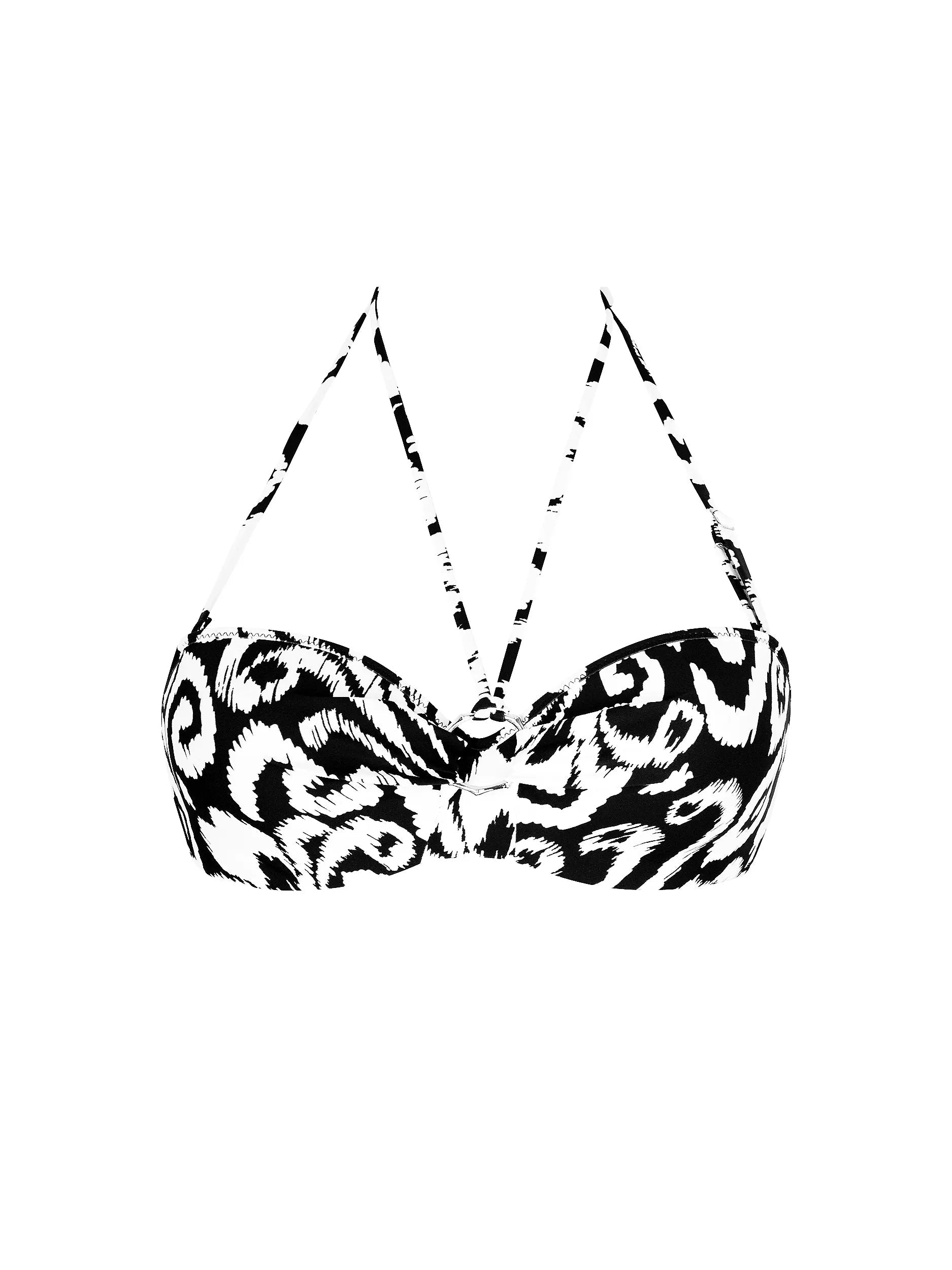 LA BALINAISE Couleur Ikat Blanc Noir Antigel