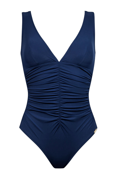 "ELEMENTS" LOW-PLUNGE SWIMSUIT Maryan Mehlhorn Maryan Mehlhorn