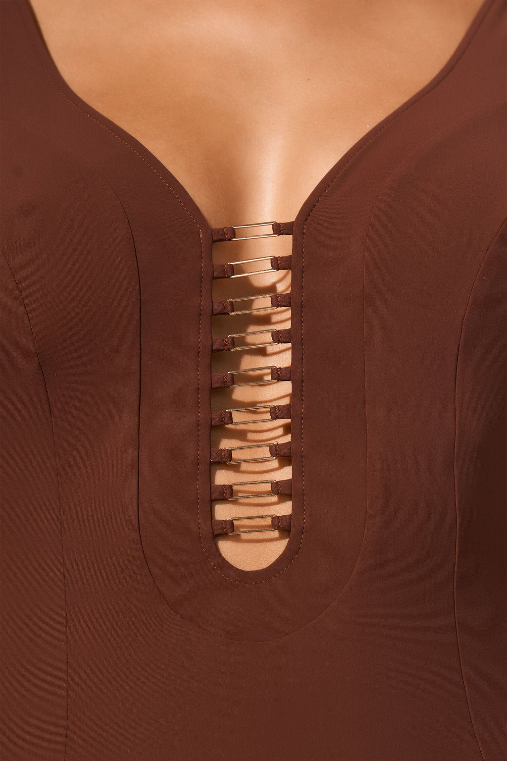 "HARMONIA" LACING SWIMSUIT Maryan Mehlhorn Maryan Mehlhorn