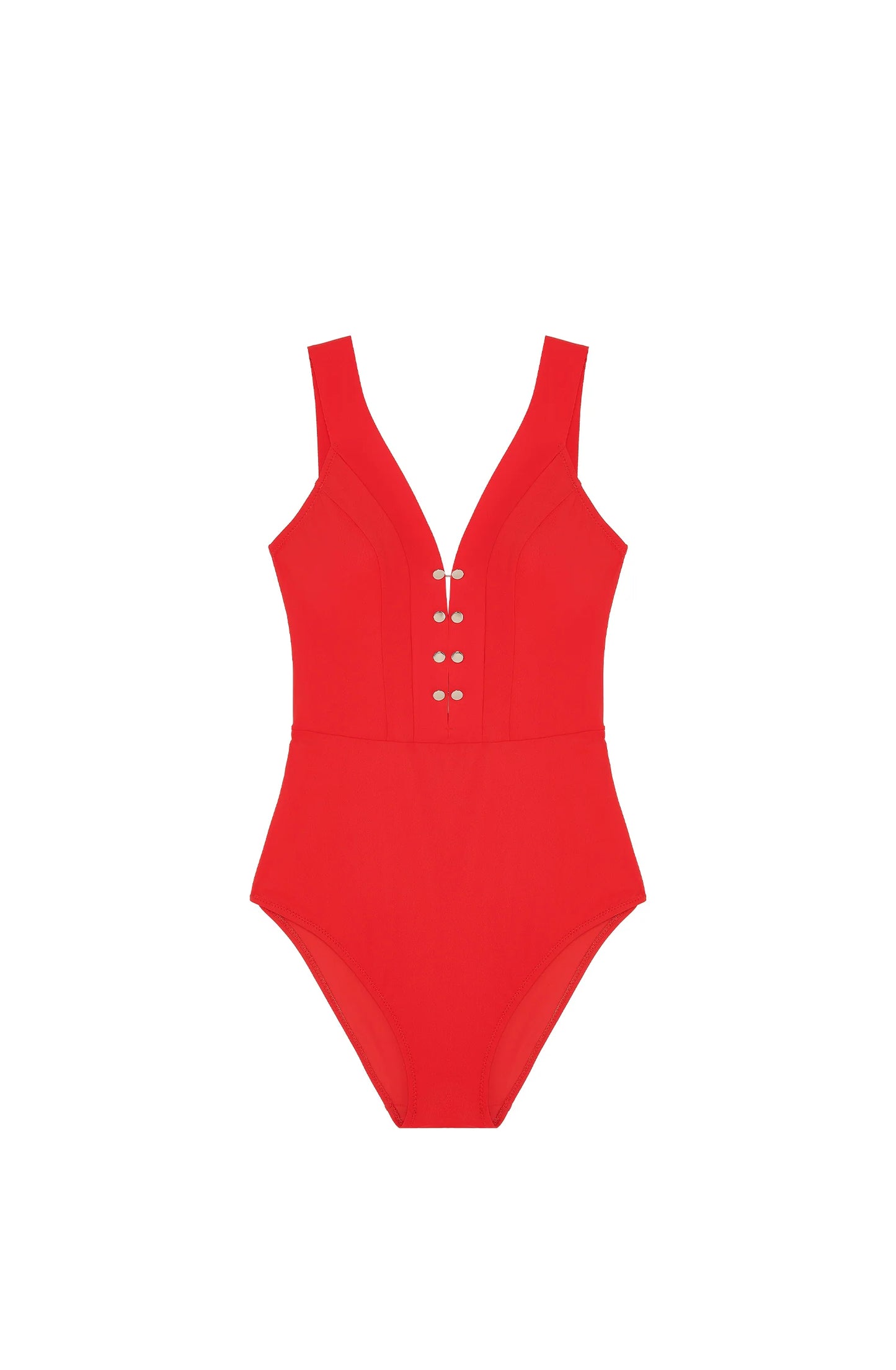 Maillot de bain une pièce Pain de sucre rouge à bijoux