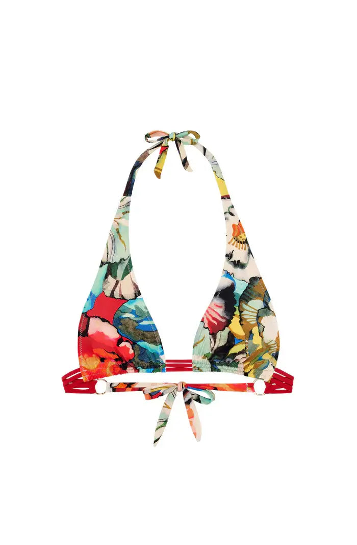 Haut de maillot Pain de Sucre - triangle imprimé Pain de sucre