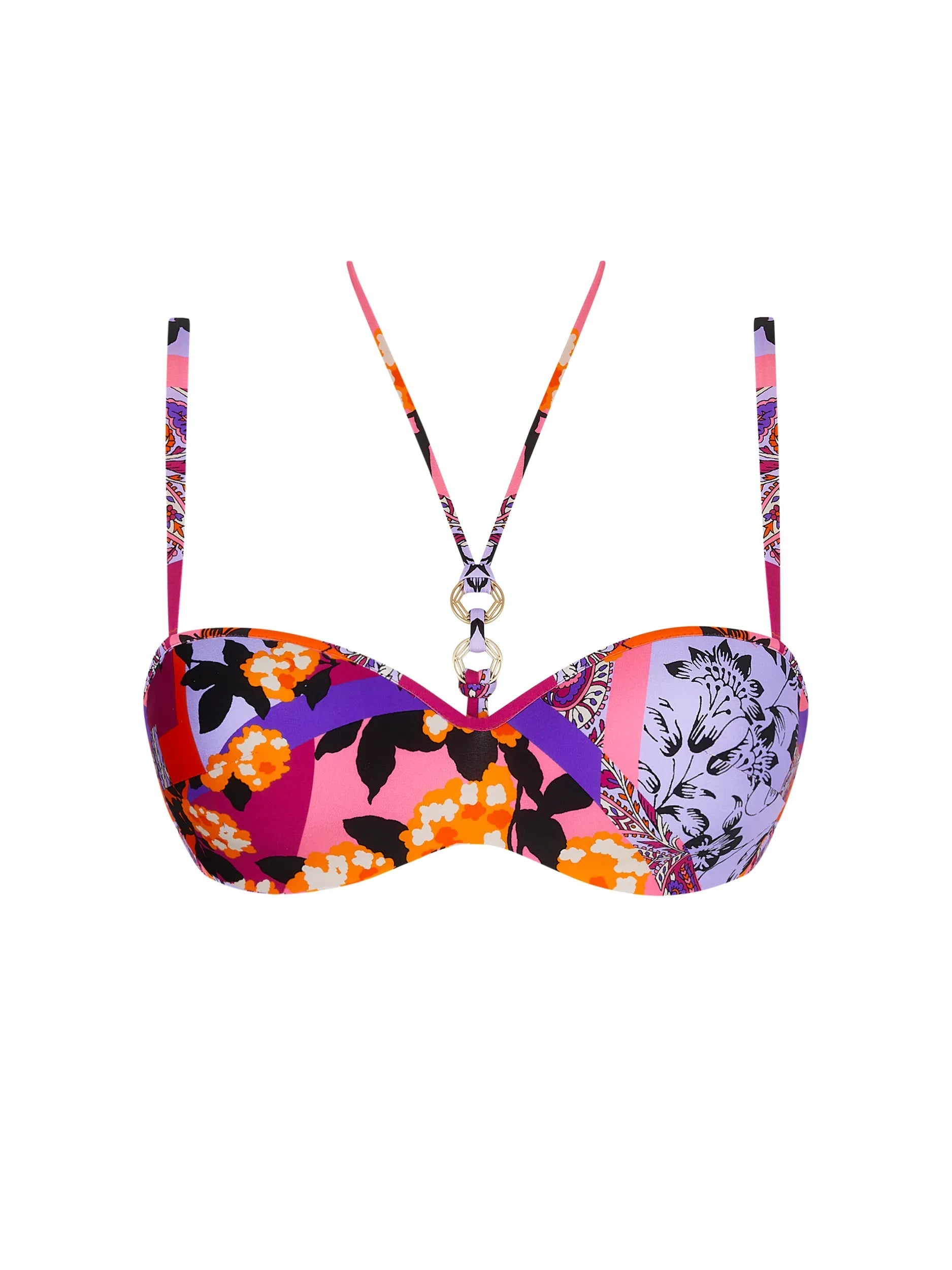 Bandeau coque imprimé à armatures. Collection MAGIE SAKURA Lise Charmel