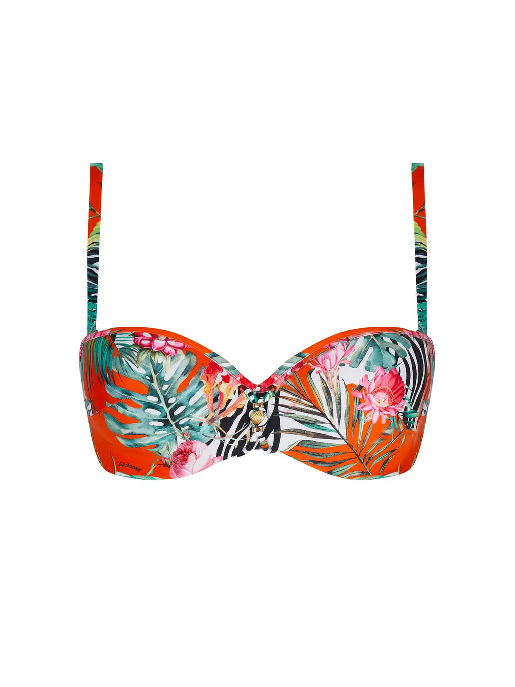 Soutien-gorge bandeau coque ECHAPPEE LIBRE Couleurs Echappee Tropic Lise Charmel