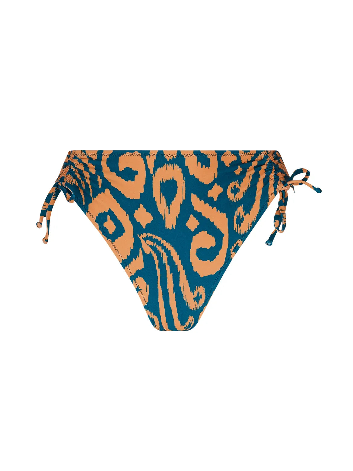 LA BALINAISE Couleurs Ikat Vert Orange Antigel