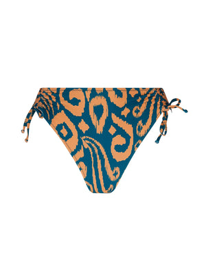 LA BALINAISE Couleurs Ikat Vert Orange Antigel