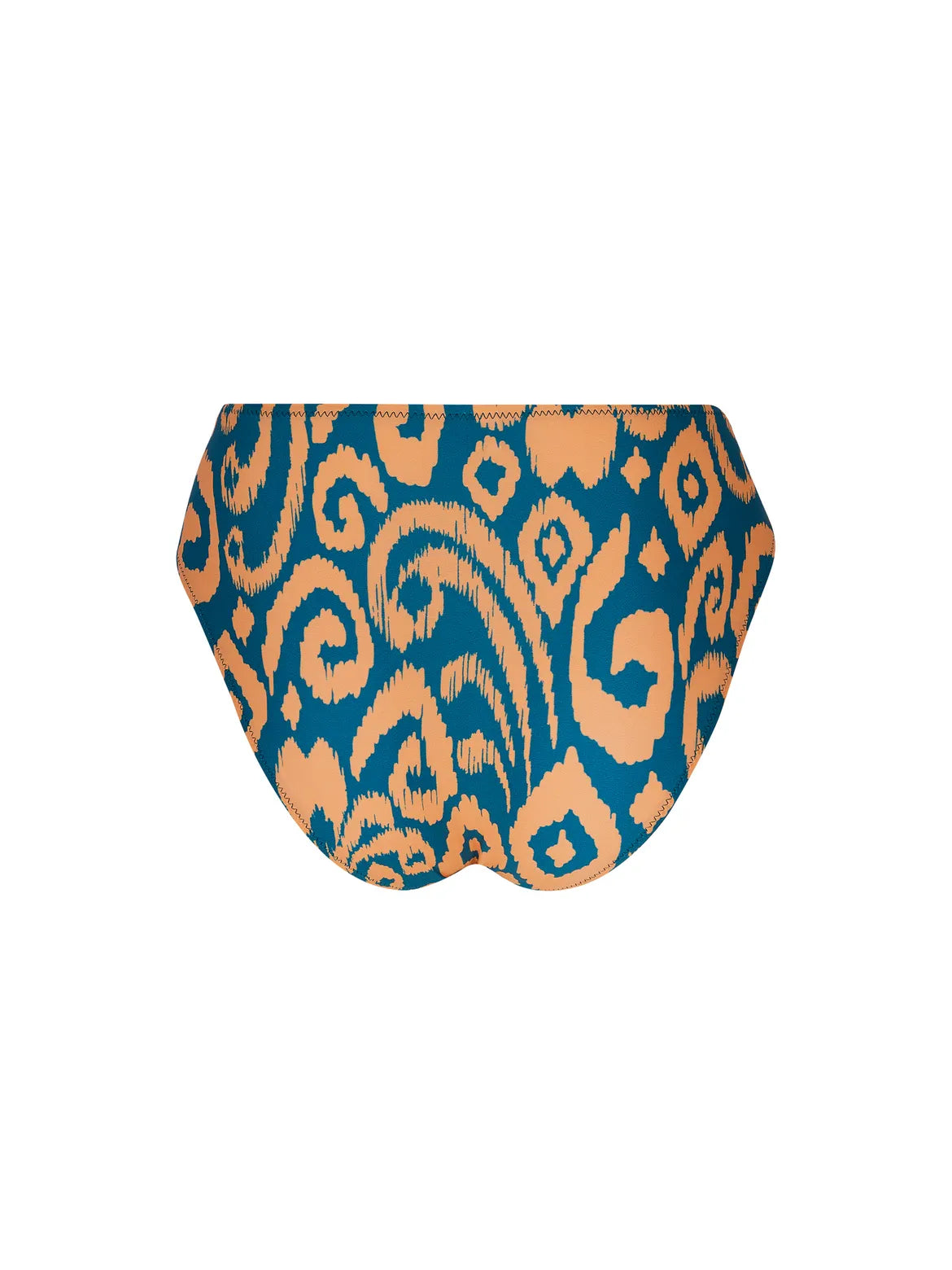 LA BALINAISE Couleurs Ikat Vert Orange Antigel