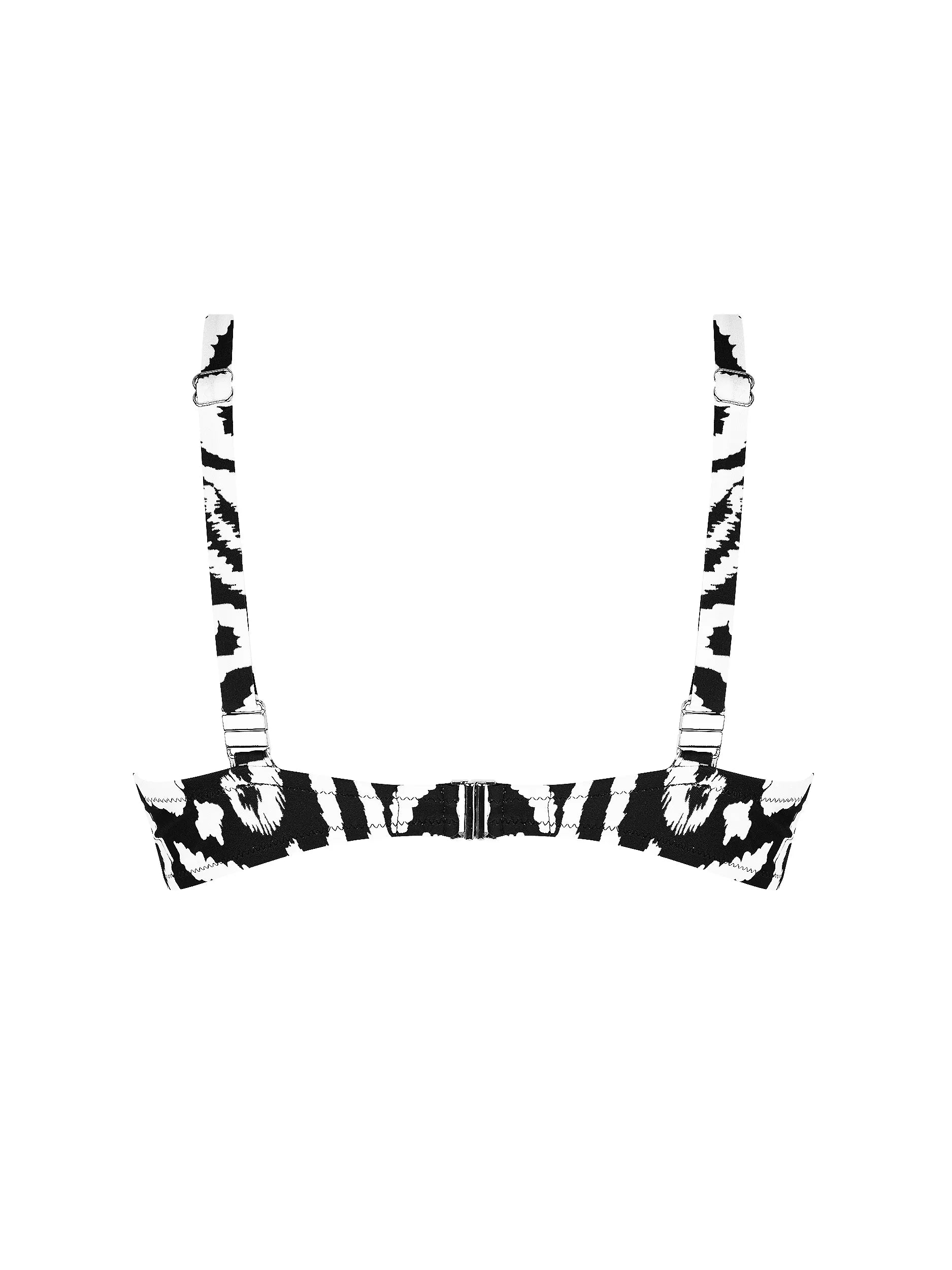 LA BALINAISE  Couleurs : Ikat Blanc Noir Antigel